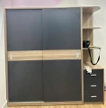 Tủ gỗ mdf cao cấp cửa lùa (tgl118) 0