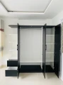 Tủ gỗ MDF 3 cánh 1 kệ ( tg3c1k-1 ) 1