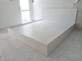 Giường ngủ màu trắng gỗ MDF 2