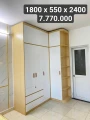 Tủ quần áo gỗ cao cấp tính m vuông 19