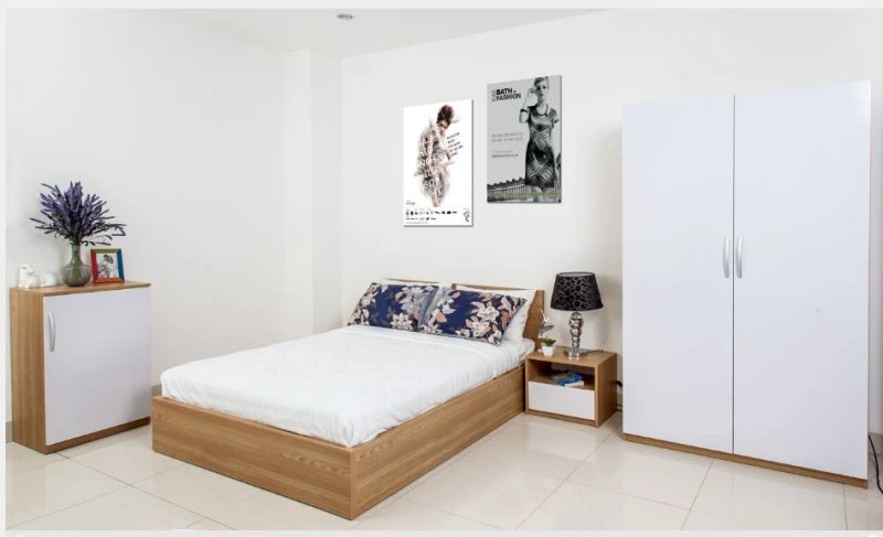 Combo phòng ngủ gỗ MDF MGX24
