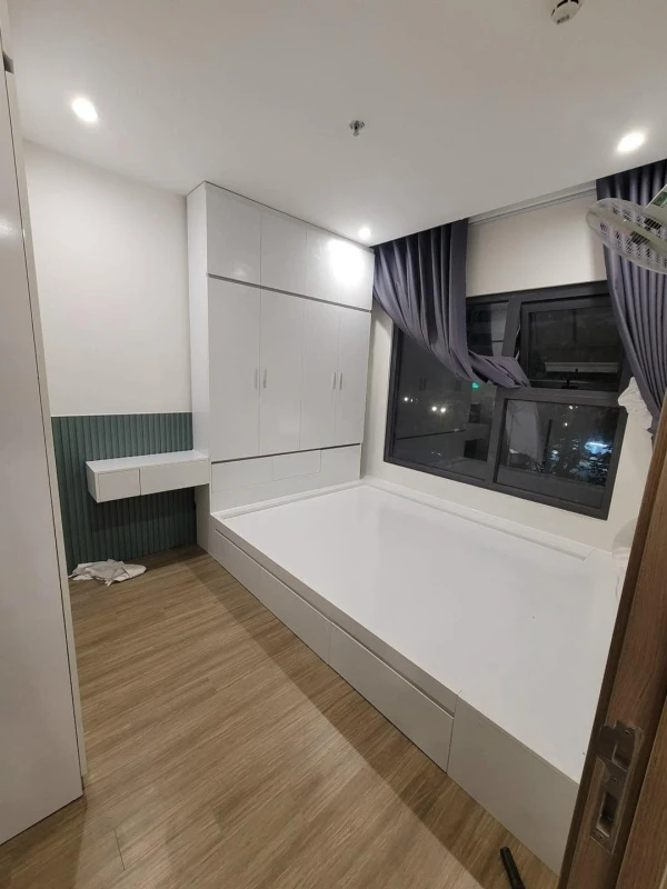 Tủ quần áo liền giường gỗ MDF TLG20